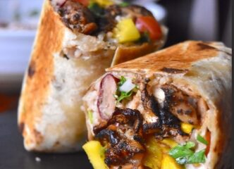 Jerk Chicken Burrito Delight